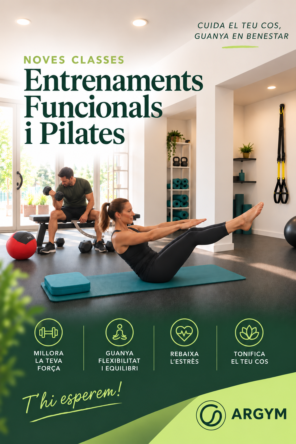 Cartell de fitness amb classes de Pilates.png